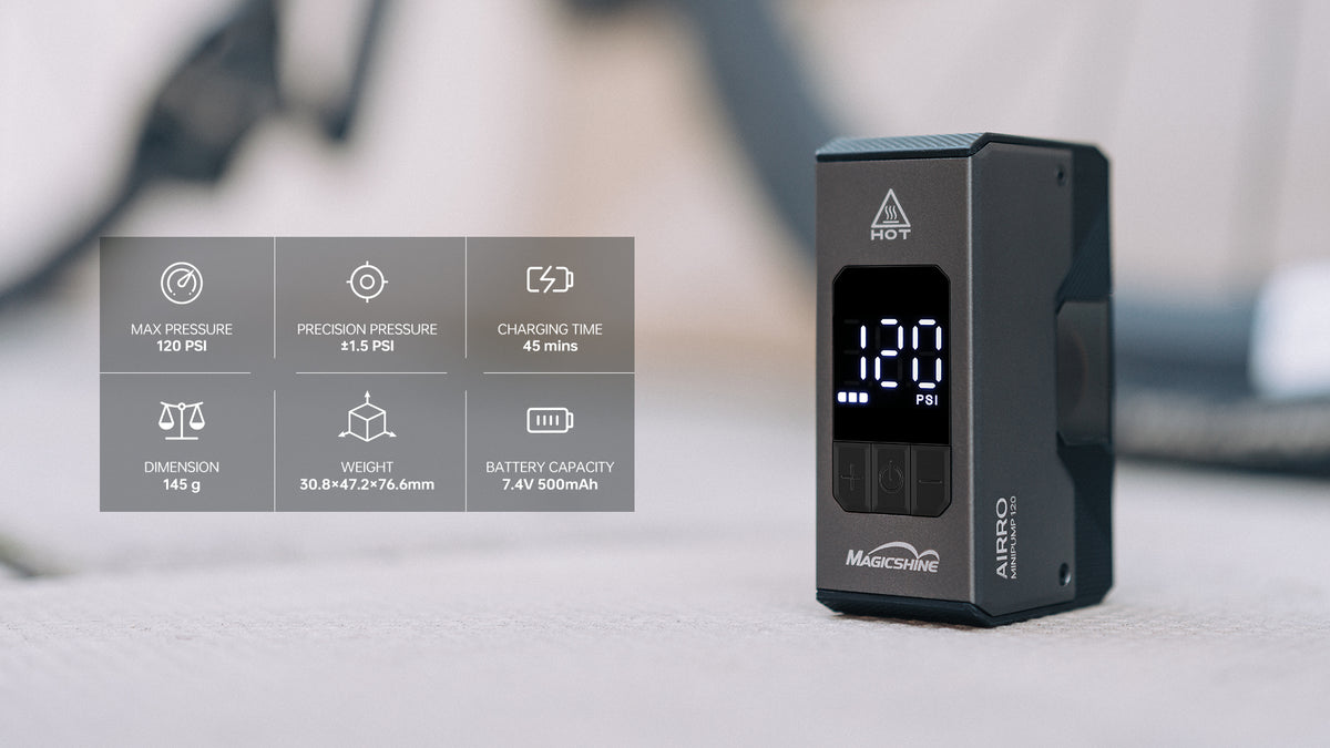 MagicShine AIRRO Mini E-Pump — feature overview