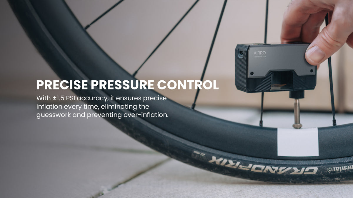 MagicShine AIRRO Mini E-Pump — precise pressure control