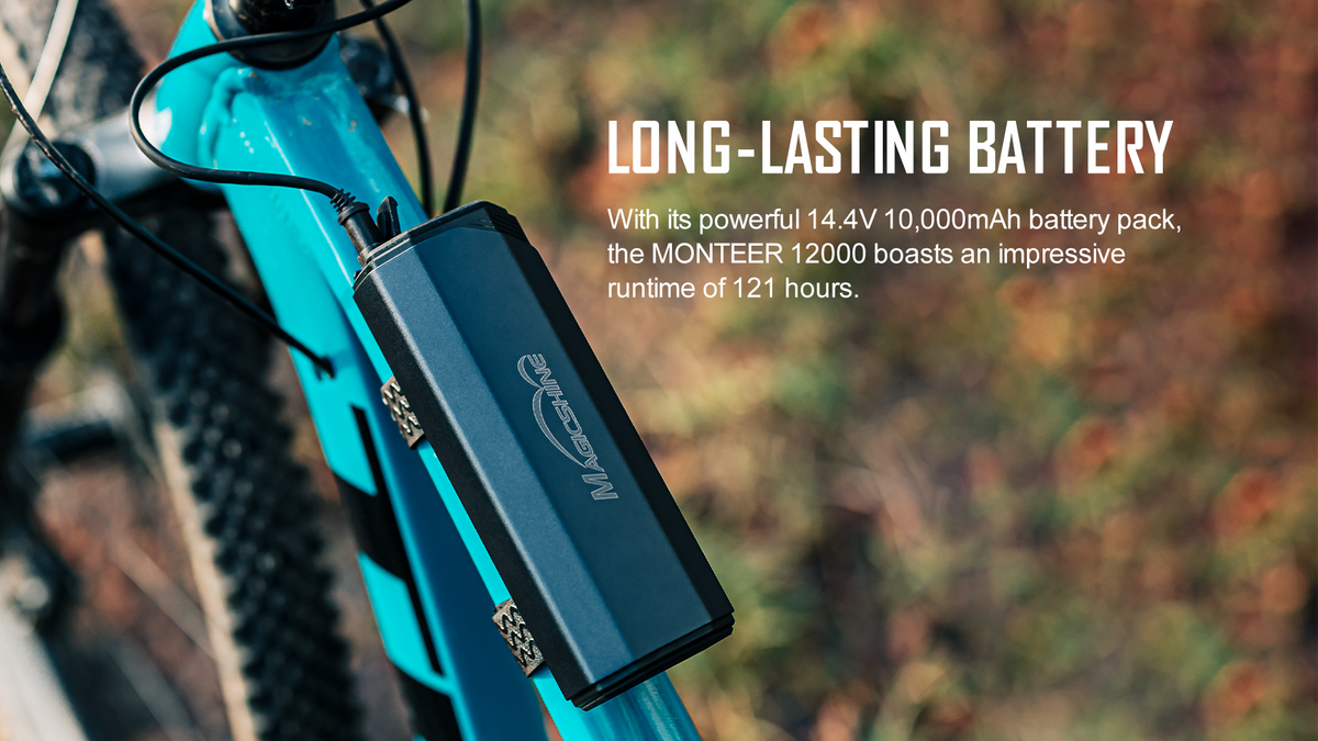 MagicShine MONTEER 12000 — long-lasting battery