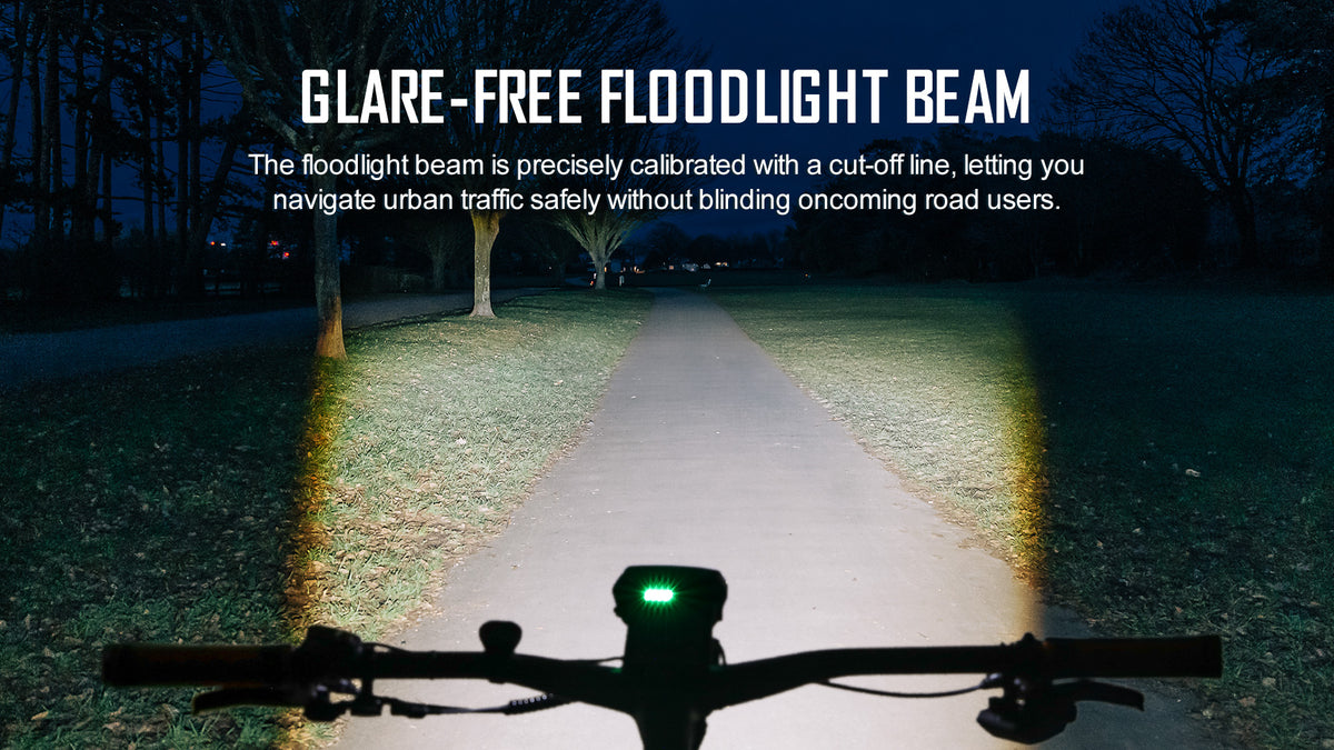 MagicShine MONTEER 12000 — glare-free floodlight beam