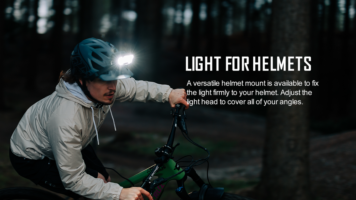 MagicShine MONTEER 12000 — helmet mount