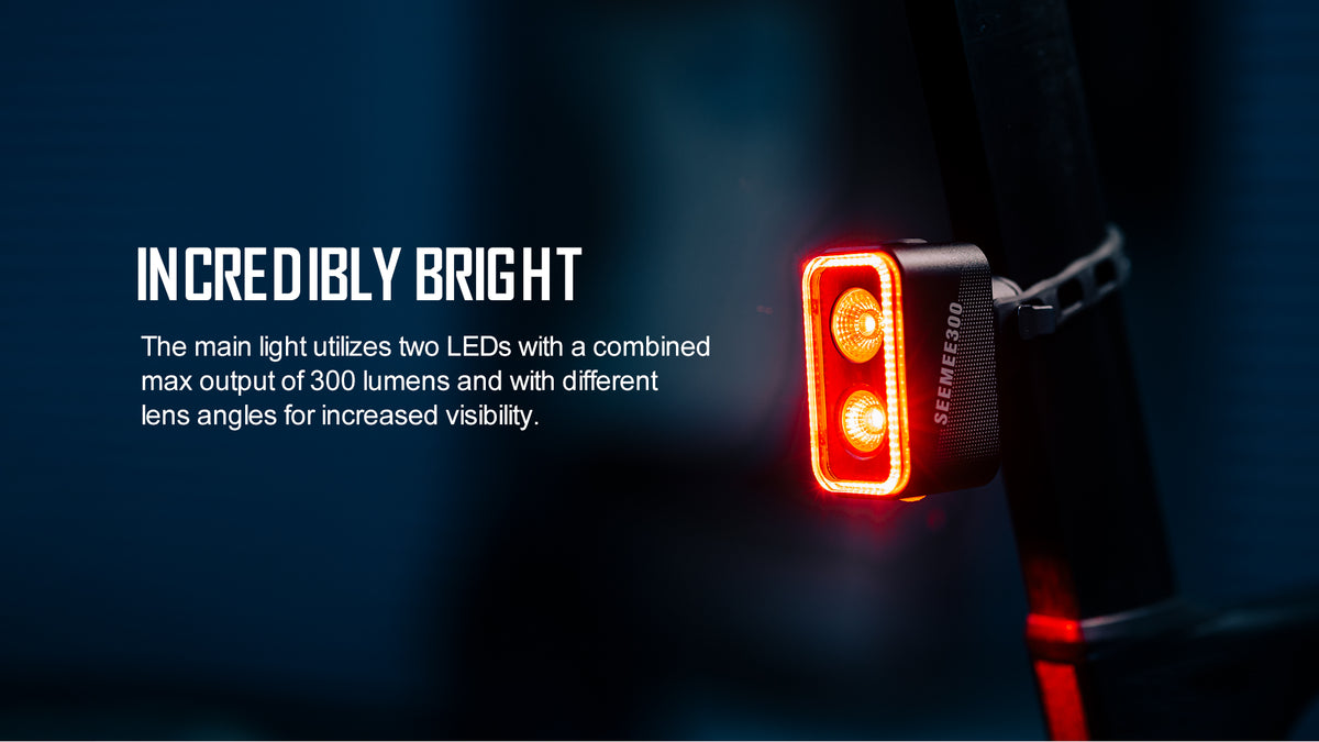 MagicShine SEEMEE 300 — 300 lumens, incredibly bright