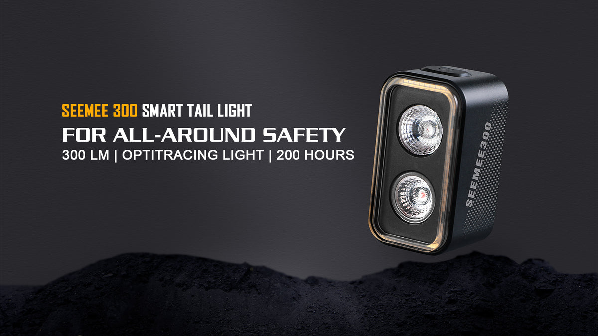 MagicShine SEEMEE 300 — smart tail light for all-around safety